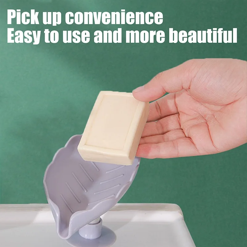 Держатель для мыла в форме листа