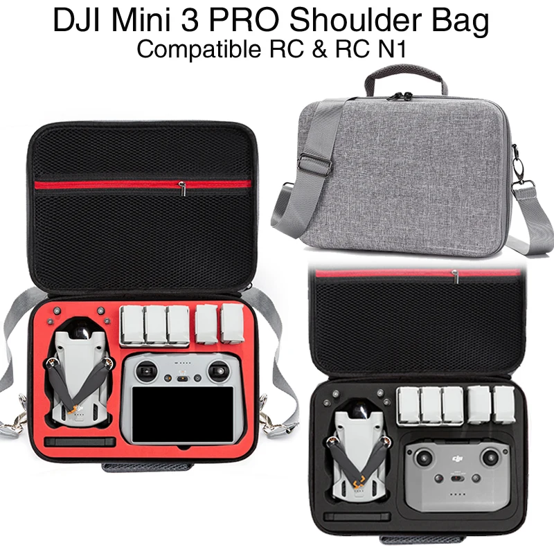 For DJI Mini 3 Pro Bag Storage Case Backpack Messenger Bag Portable Fashion Box for Mini 3 Pro Shoulder Bag Accessories