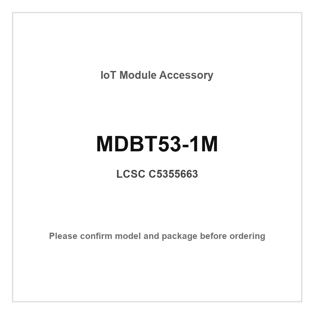 1 шт. MDBT53-1M LGA-65 Mesh Bluetooth беспроводной IoT-модуль (art.: 3920dc0e91cc0) - 3920dc0e91cc0