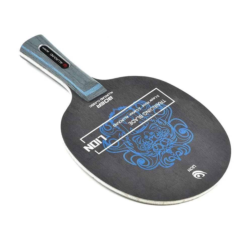 

Table Tennis Racket Blade 7 Ply Ping Pong Blade Sports Aryl Group Fiber Bat Long Handle Ping Pong Accesssories
