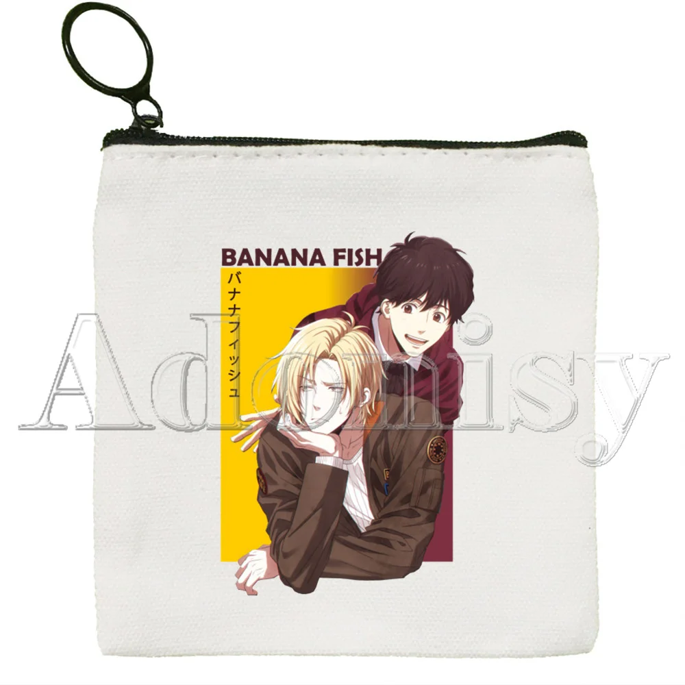 Banana Fish New Women Mini Coin Purses Original Card Holder Small Wallets Change Money Bag