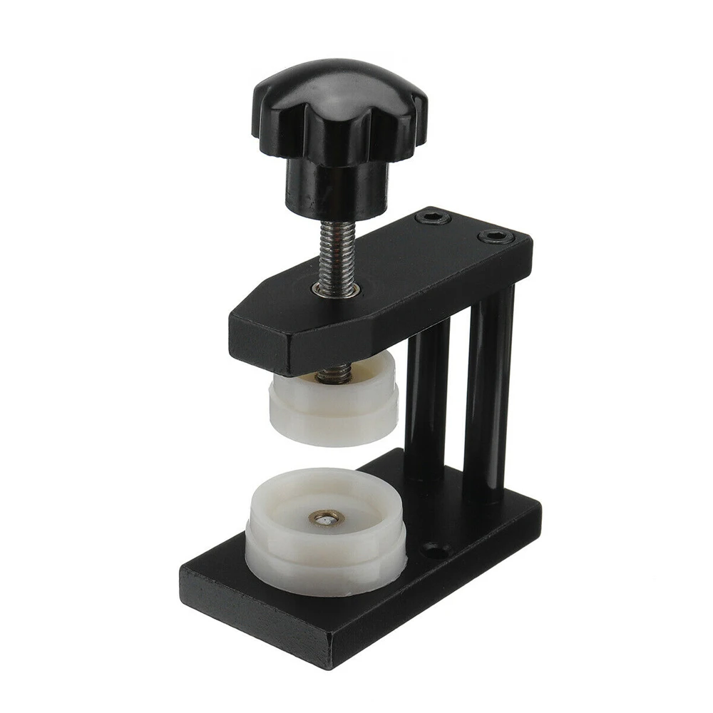 13pcs/set Watch Capping Machine Kit 12 Dies Watch Crystal Front Back Cover Screw Closer Press Presser Fixing Base Repair Tool