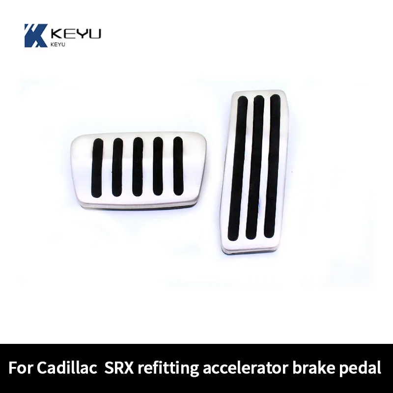 

For Cadillac SRX parts accessories stainless steel automobile pedal accelerator accelerator pedal protective cover