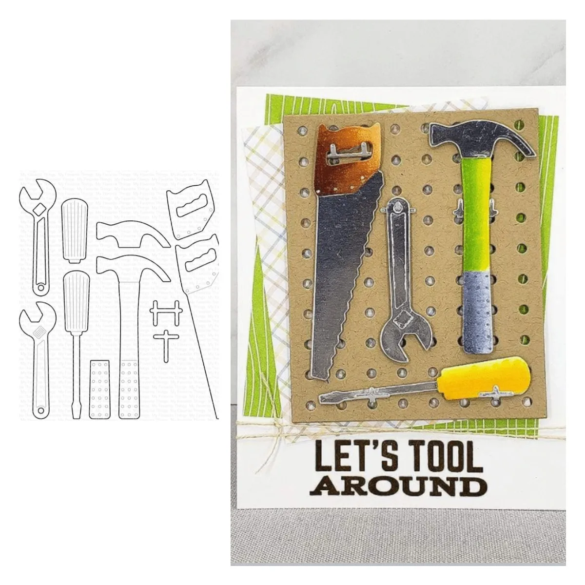 

Металлические Вырубные штампы с изображением времени инструмента, фотографический декоративный трафарет, тисненый шаблон, сделай сам, поз...