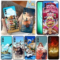one piece pirate ship for samsung galaxy a90 a80 a70 s a60 a50s a30 s a40 s a2 a20e a20 s a10s a10 e black phone case capa