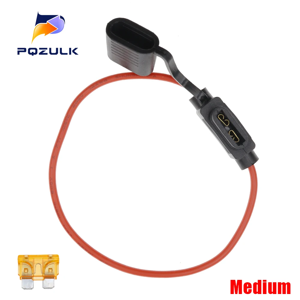 

Автомобильный Водонепроницаемый мини/маленький/средний блок предохранителей, сетевой держатель лезвия предохранителя, электрическая розетка 18/16/14/12/10AWG 7. 5a10a20a30a40a, 10 комплектов