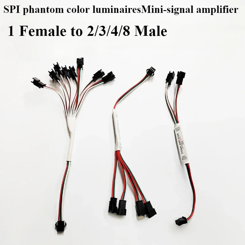 Мини-ретранслятор для светодиодной ленты усилитель сигнала TTL WS2812B WS2811 SK6812 5 в