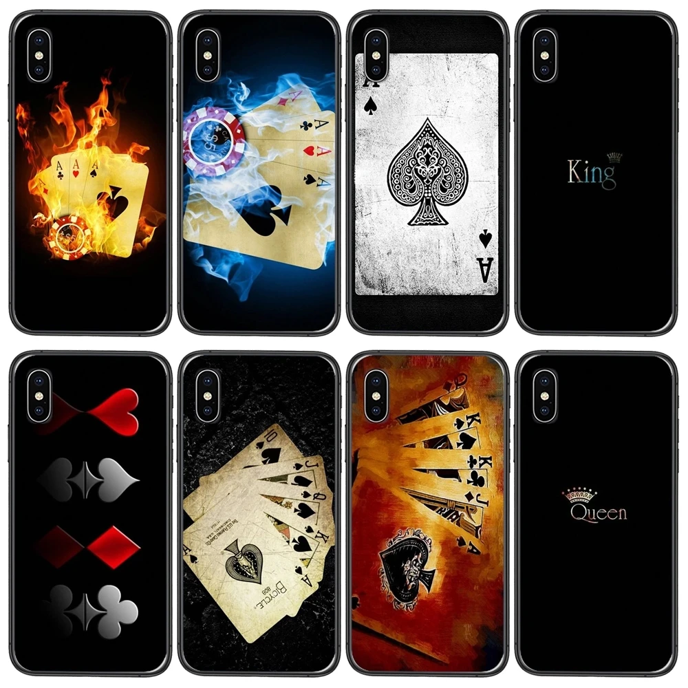 Черный чехол для мобильного телефона Модный Королевский в стиле покера Xiaomi Mi 11 10T