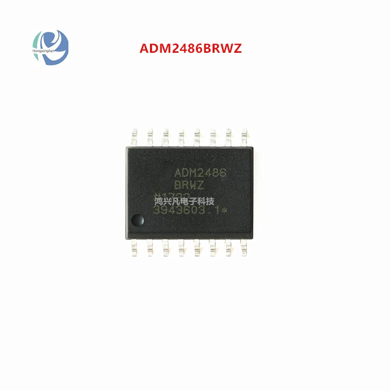 

10PCS ADM2486BRWZ High-speed isolated RS-485 transceiver