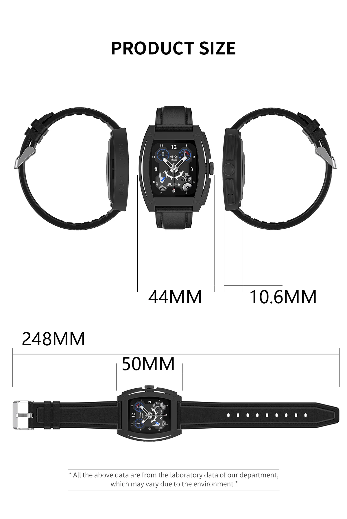 2022 Smart Watch  N72 3D Dynamic Face Sports Fitness Waterproof Calls Music Smartwatch Mens Women Clock For Android IOS