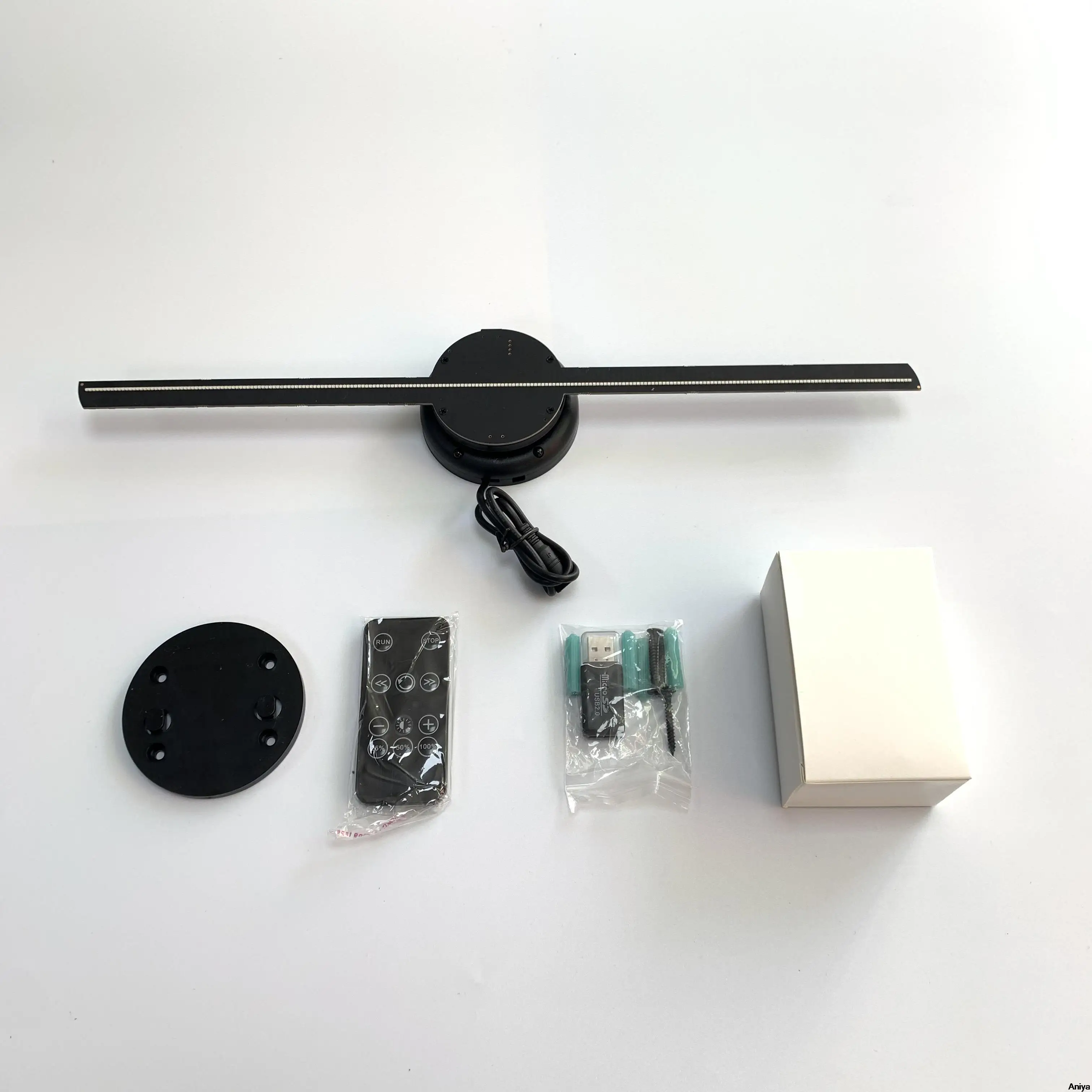 40 см 3D вентилятор комплект голографического проектора Wifi голографическая лампа