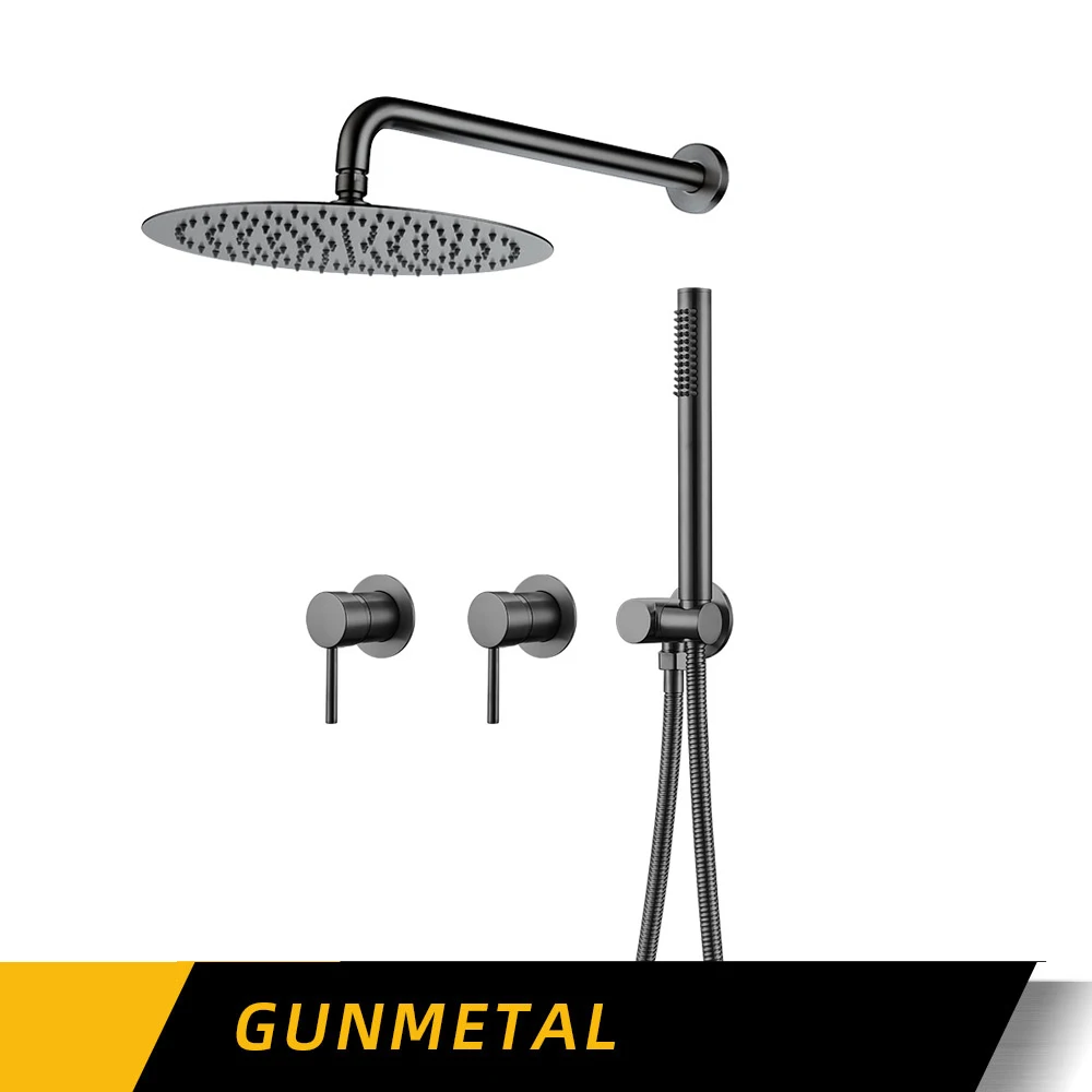 

Bagnolux матовый золотой душевой смеситель 8-16 дюймов