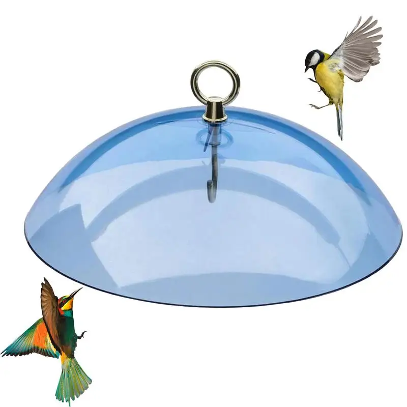 

Baffle For Bird Feeders Weather Guard Protective Dome For Rain Snow Sun Mealworm Feeders Cover For Squirrel Hummingbird Bluebird