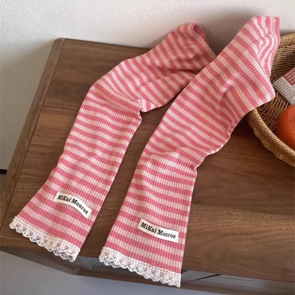 Солнцезащитные шелковые длинные рукава в полоску для защиты от солнца тонкие