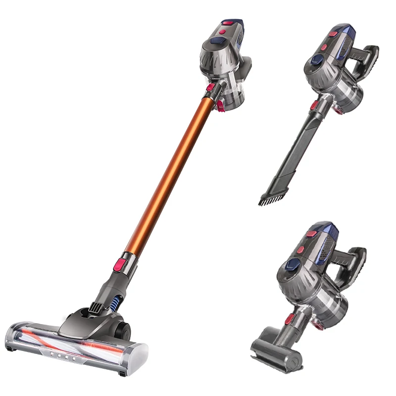 

Wireless Handheld Vacuum Cleaner 10kPa Suction 150W Powerful Dual Motor LED Electric Sweeper Cordless Home Car Remove Mites Dust