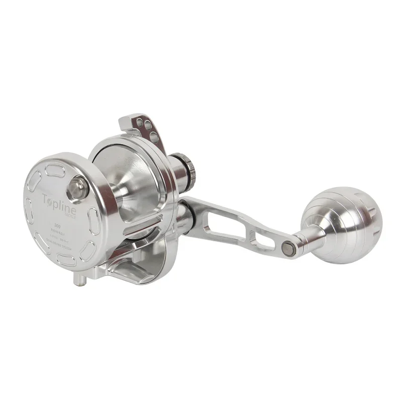 Цельнометаллическая катушка для морской рыбалки большая игра медленная отсадка