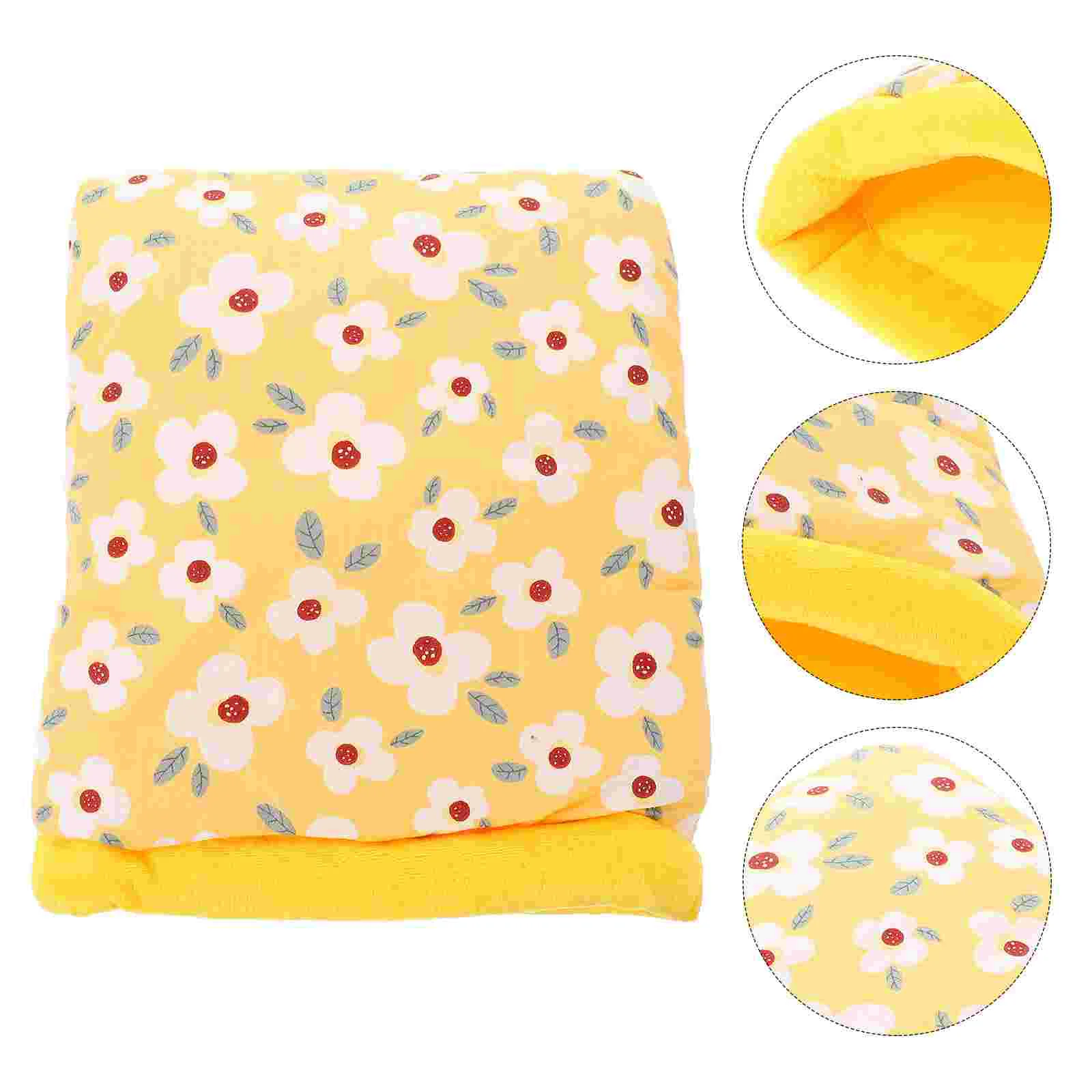 

Hamster Winter Hideout Guinea Sleeping Bag Small Pet Warm Pouch (Yellow)