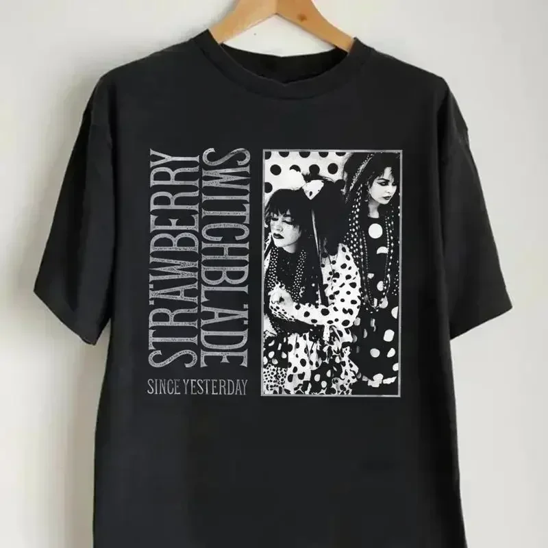 Фото Футболка Strawberry Switchblade Since Yesterday 1984, хлопковая, размеры от S до 5XL, GC1200 №1