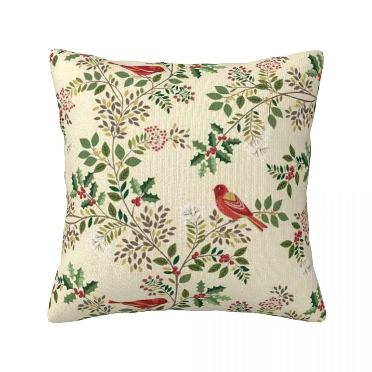 

Christmas Garden Metallic Throw Pillow Cover Decorative Pillow Covers Home Pillows Shells Cushion Cover Zippered Pillowcase