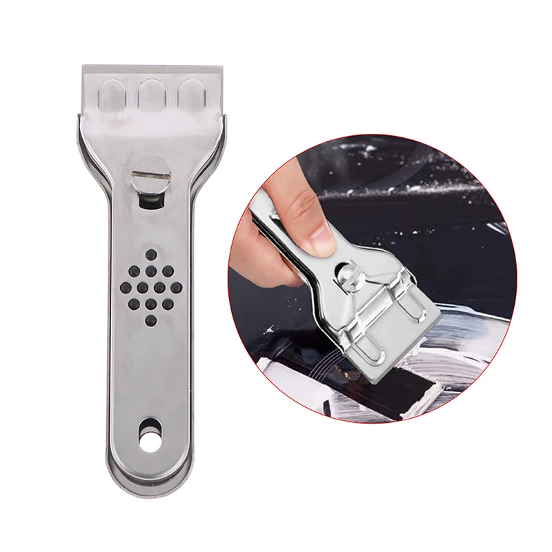 

Kitchen Stainless Steel Cleaning Shovel Household Fume Shovel Universal Hob Cleaner Cleaning Scraper Knife Tool