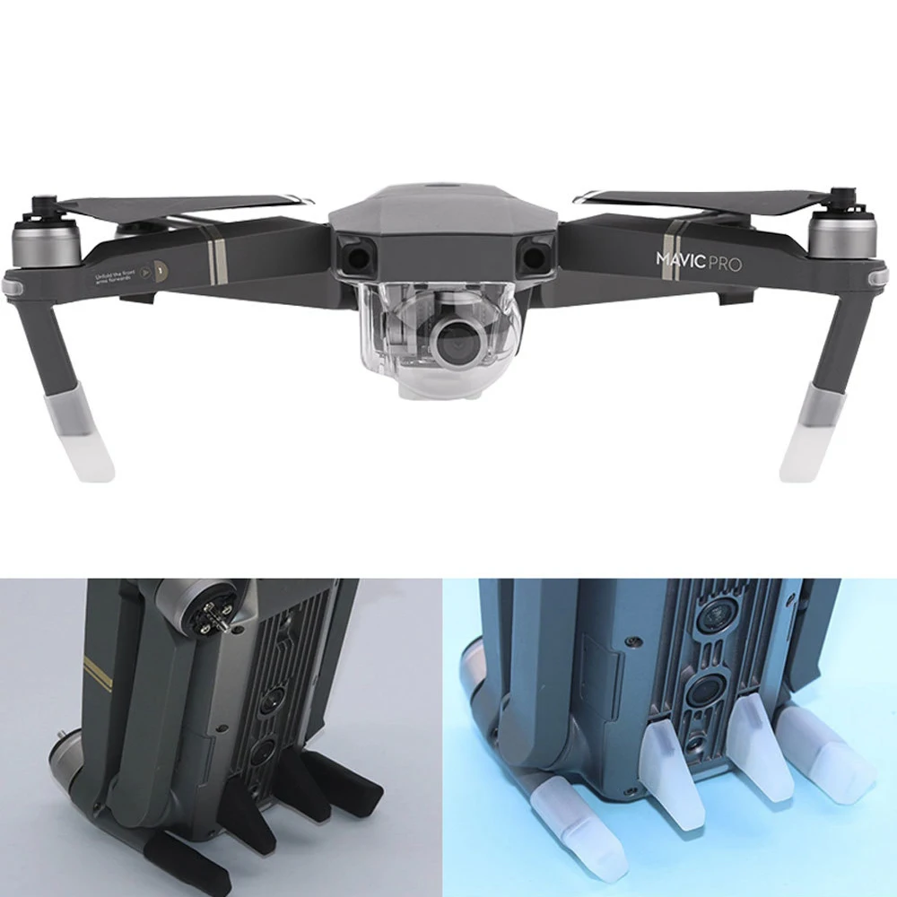 

Silicone Landing Gear For DJI Mavic ProLanding Feet Bracket Heightening Guard Protector for DJI Mavic Pro RC Drone Accessories