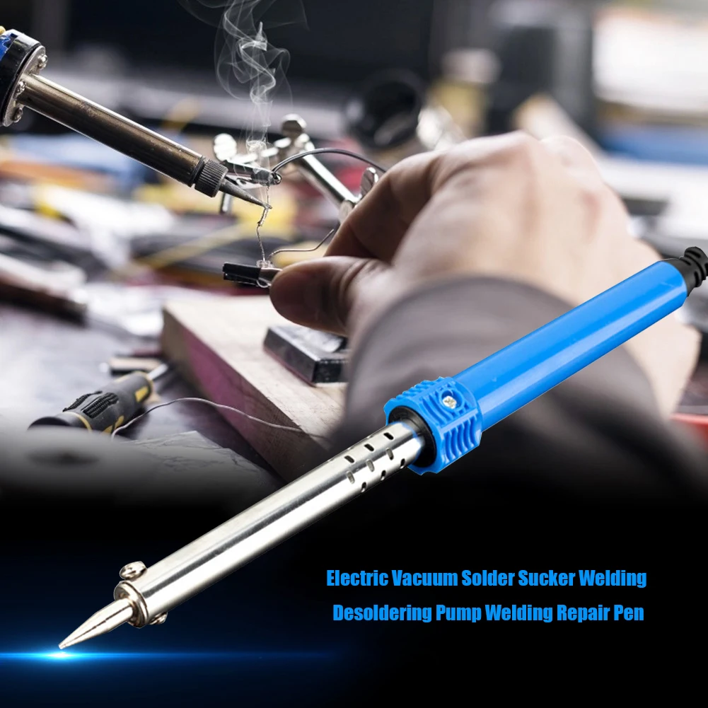 

Electric Soldering Pump Soldering Iron Pen Adjustable Temperature Welding Suction Heating Suction Sucker Pen Welding Tool