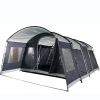 12 person de family tunnel plus luxury outdoor camping tent