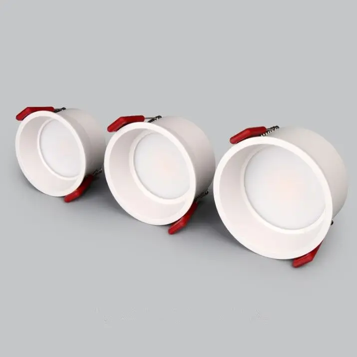 

Dimmable LED COB Recessed Downlight 3w 5W 7W 12W 15W 18w Round White LED Ceiling Spot Light