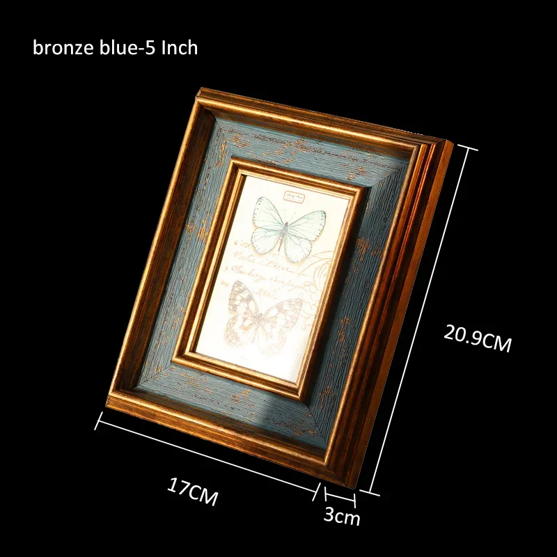 

Набор золотых ретро фоторамок 6 7 8 10 дюймов