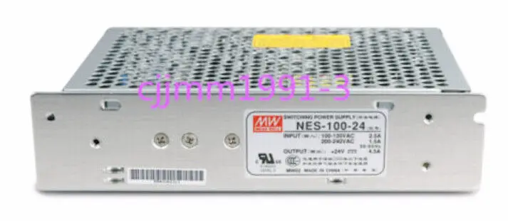 1 Новый импульсный источник питания Meanwell NES-100-24 100 Вт Выход 24 В постоянного тока А