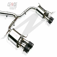 racing performance amg car exhaust muffler pipe sport sound for vw passat cc exhaust 1 8t2 0t3 0