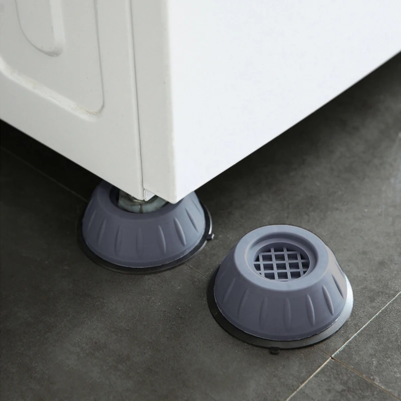 

Washing Machine Anti Vibration Feet Pads Rubber Legs Slipstop Silent Skid Raiser Mat Support Dampers Stand Furniture
