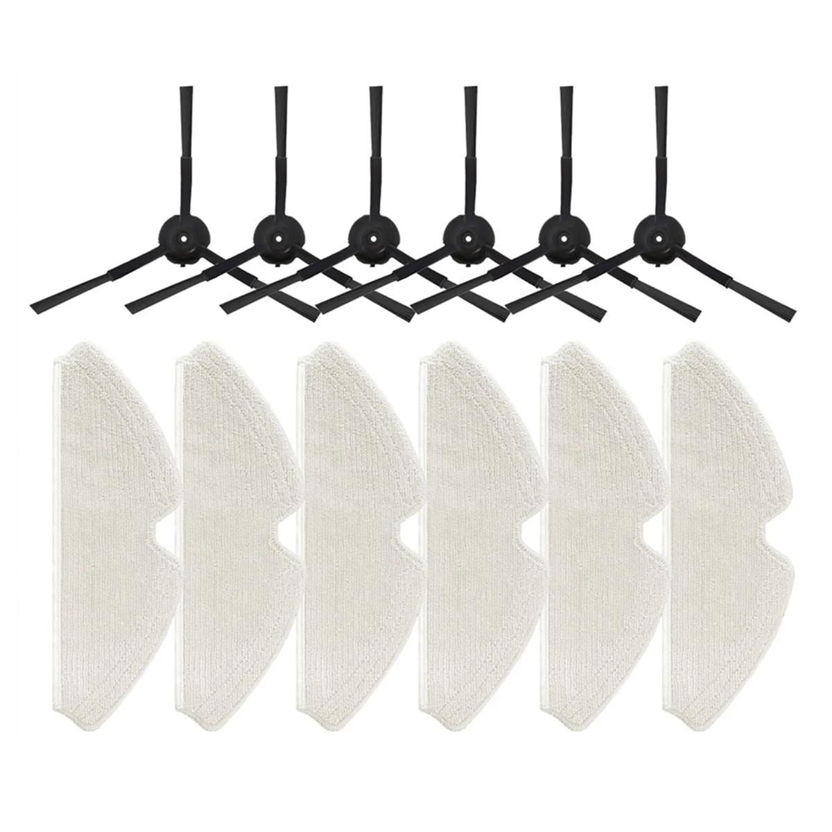 Подходит для Miwhole M7 Pro боковая щетка тряпка швабры запасные аксессуары