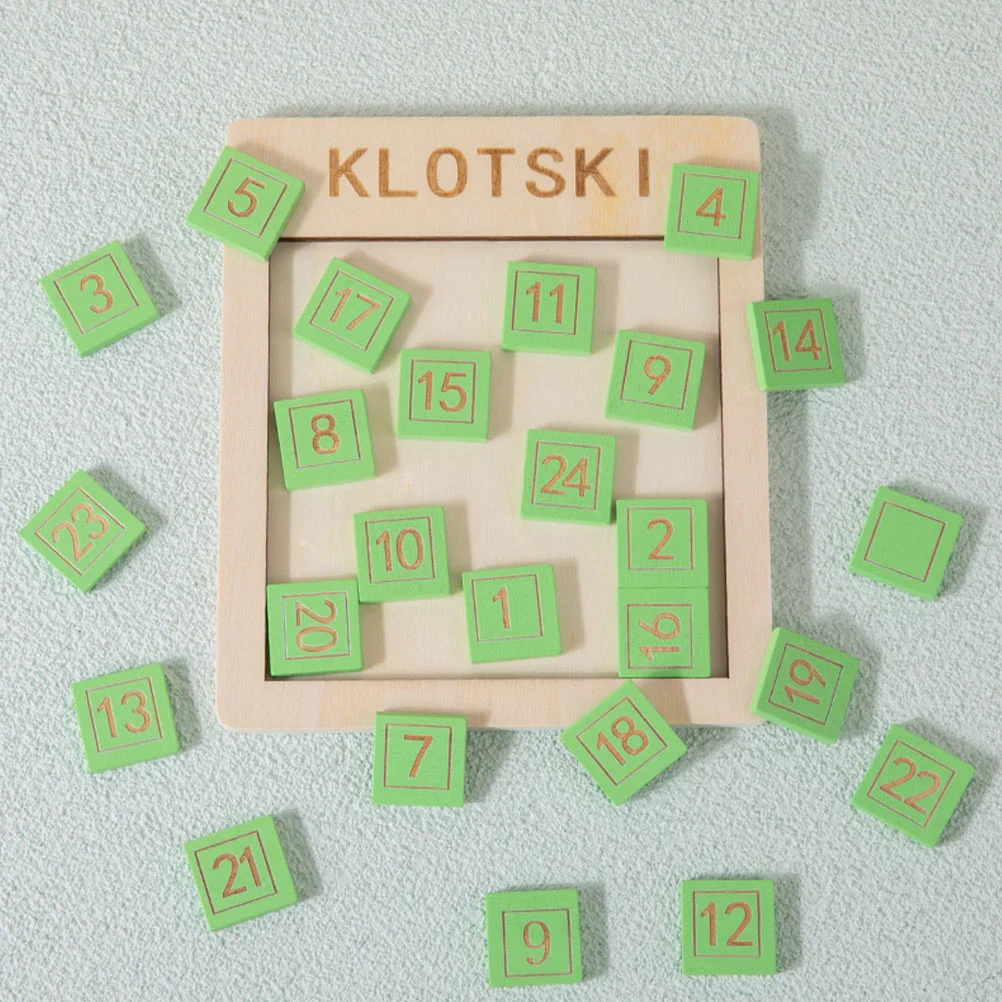 Цифровая дорожная горка Huarong головоломка раздвижные игрушки для познания чисел