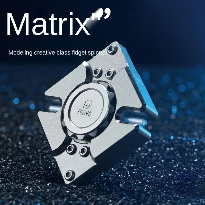 

Оригинальная игрушка для рук с гироскопом, матричный фиджет-Спиннер из нержавеющей стали с гироскопом для пальцев, высококлассный антипрокрастинатор для декомпрессии