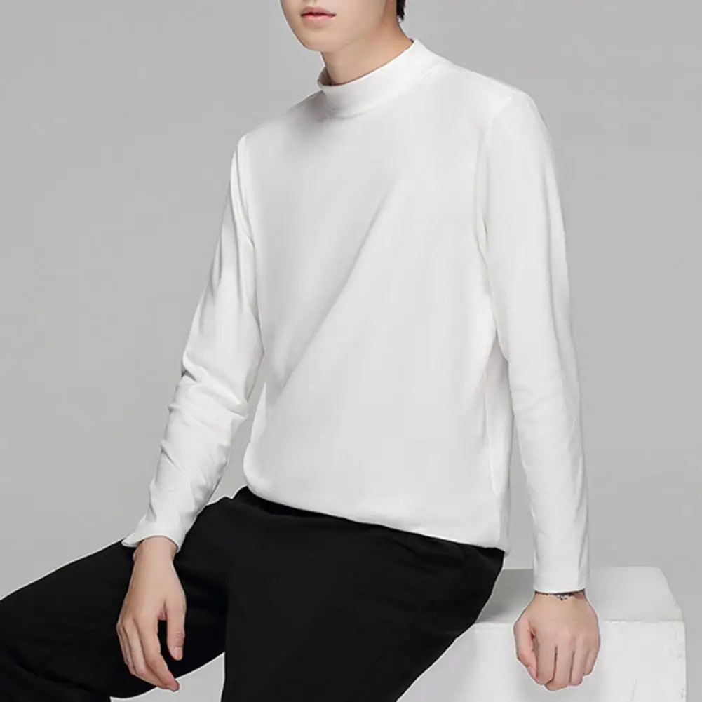 

Мужская однотонная Водолазка с длинным рукавом, на осень/зиму