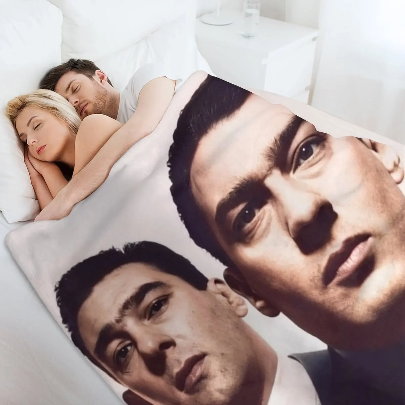 Одеяло The Kray Twins дорожные покрывала для кровати волосы термобелье путешествий