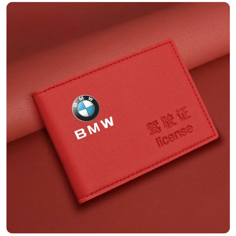 Водительская Лицензия 2 в 1 Кожаная фотосессия для BMW X1 X2 X3 X5 X4 X6 X7 G30 G20 G32 G11 G12 F40 F30 F20