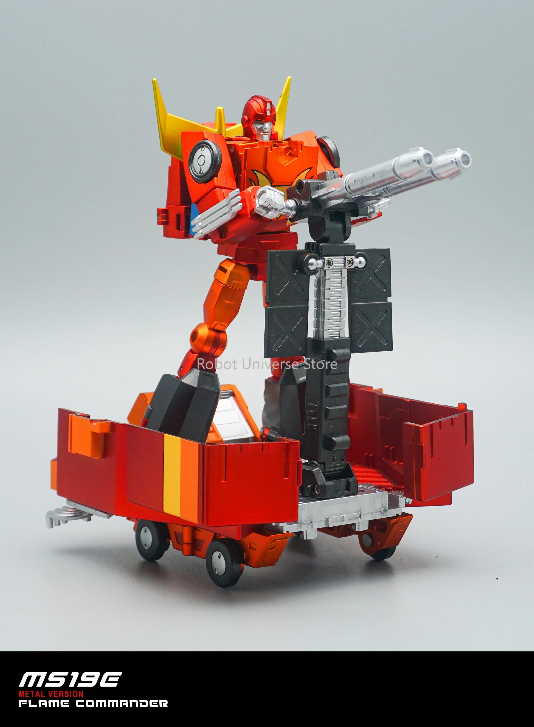 Металлическая Версия Rodimus Prime 12 см маленькая экшн-фигурка робот-трансформер