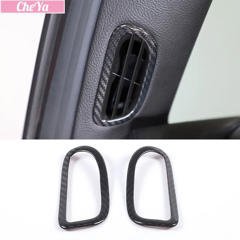 

Рама колонки A-pillar для Chevrolet Corvette C6 2004-2013, автомобильный A-pillar Horn декоративная наклейка на рамку, аксессуары из углеродного волокна