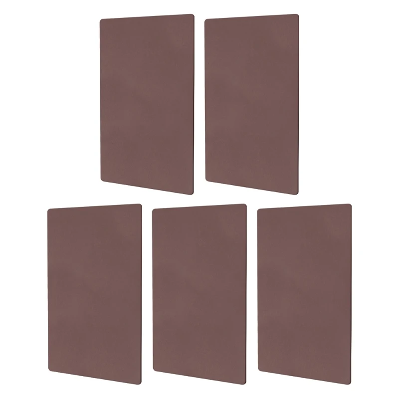 5 листов тренировочной татуированной кожи двусторонние заготовки для накладной