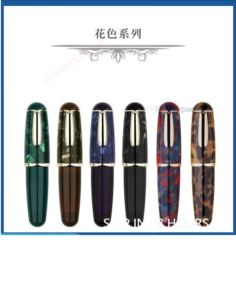Фото Милая миниатюрная перьевая ручка Mojiang Q1 с мягким эластичным наконечником в форме лапки, с гладким наконечником Naginata для ежедневного письма и ведения дневника №1