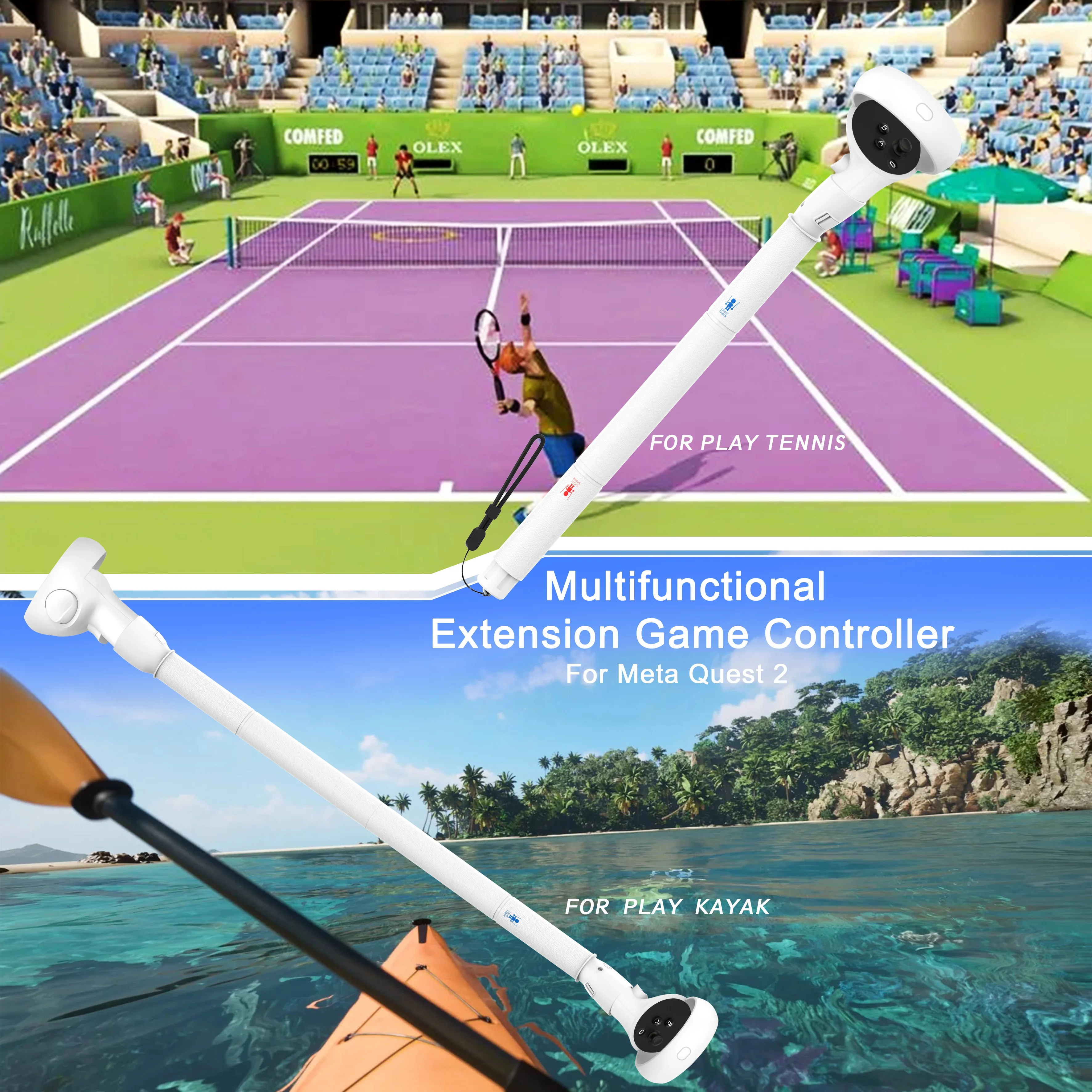 Удлинитель контроллера для Meta Quest 3S/2