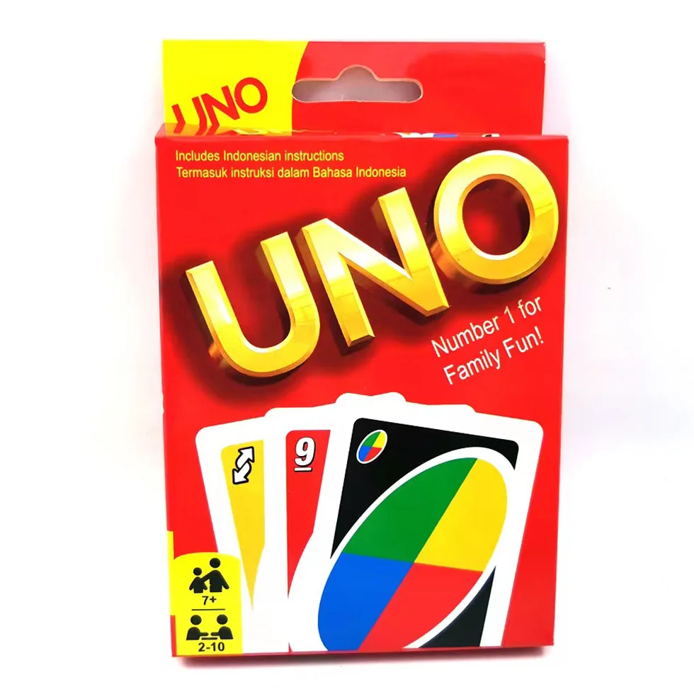 

UNO Anime UNO Cards Games Family Entertainment Fun Poker Party Game Toys Playing Cards Birthday Gift Uno Board Game Toys