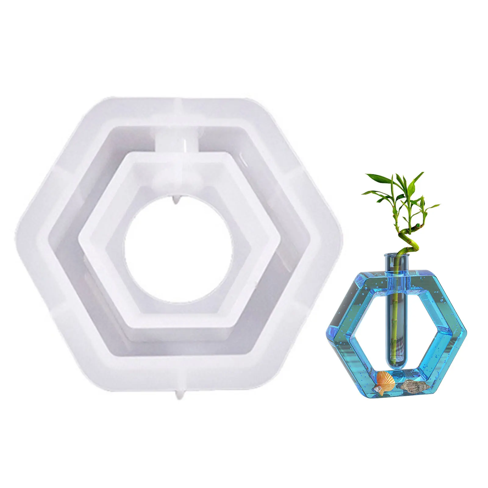 

Plant Propagation Station Silicone Mold Thick Vase Silicone Mold Test Tube Planter Silicone Mold Flower Cultivator Silicone Mold