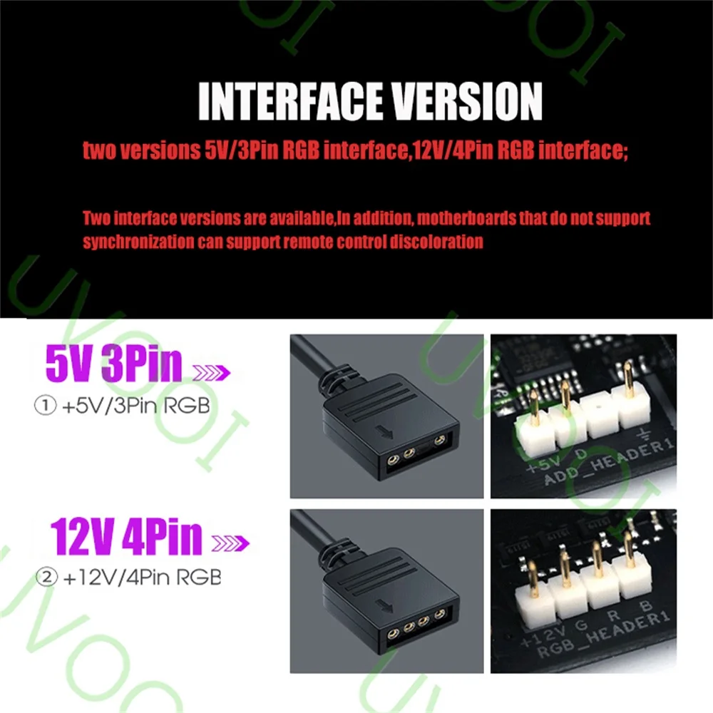 Разветвитель для кабеля 12 В 4 контакта RGB AURA SYNC 5 3 SATA 4-контактный адаптер GIGABYTE MSI