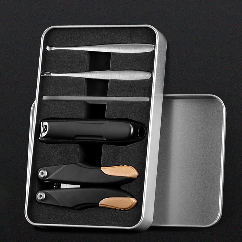 

5 шт., машинка для маникюра и педикюра, из нержавеющей стали