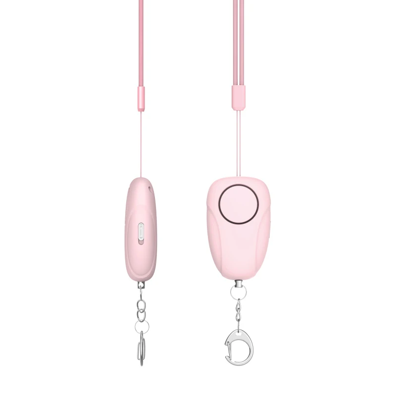 

Personal Safety Alarm Self Chargeable Safety Anti-Wolf Pull Alarm Two Years of Standby Time RIS 120db for Women Girl