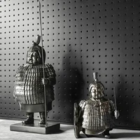 chinese terracotta warriors statue resin crafts sculpture home decoration figure statue decorative for interior desk ornaments