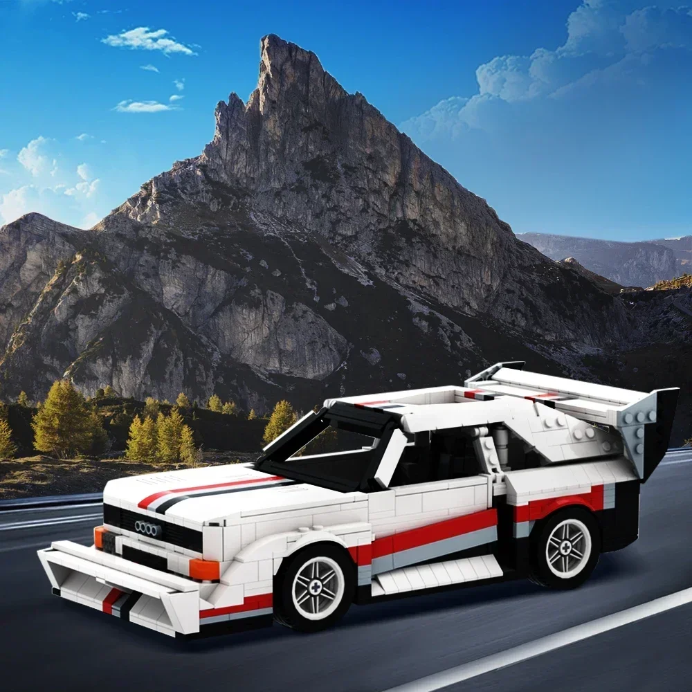 Gobrcks MOC WRC модели автомобилей кирпичи спортивные Quattro E2 Pikes пик хиллап DIY